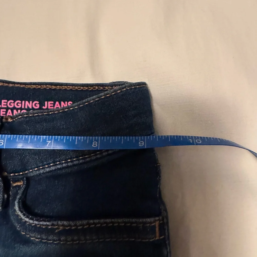 The Children's Place Girls Dark Indigo Denim Jeggings Size 6 Slim